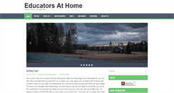 Desktop Screenshot of educatorsathome.com